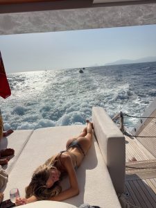 Alix Earle Lounges on a Yacht in Skimpy String Bikini 36 Alix Earle Lounges on a Yacht in Skimpy String Bikini