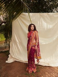 Anupama Parameswaran turns up a forgotten, once-banned Indian textile into an ultimate fashion moment