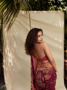 Anupama Parameswaran turns up a forgotten, once-banned Indian textile into an ultimate fashion moment