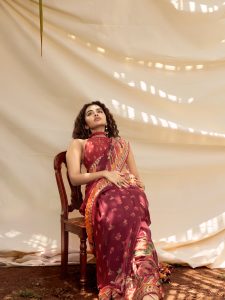 Anupama Parameswaran turns up a forgotten, once-banned Indian textile into an ultimate fashion moment