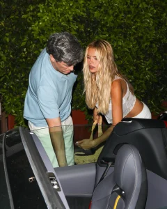 Brooks Nader Wears White Lace at Giorgio Baldi – August 4, 2026 28 Brooks Nader Wears White Lace at Giorgio Baldi – August 4, 2026