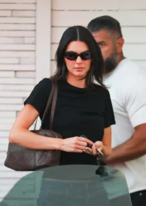 Kendall Jenner in a Black Tee and Jeans in Los Angeles – August 5, 2026