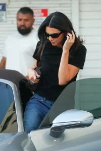 Kendall Jenner in a Black Tee and Jeans in Los Angeles – August 5, 2026