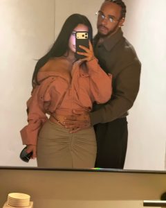 Kim Kardashian and Lewis Hamilton get cosy in loved-up photos from romantic getaway
