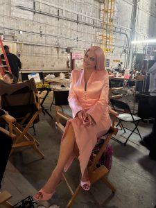 Kylie Jenner Stuns in Plunging Bodycon Dress and Feathery Kitten Heels for Early 29th Birthday Celebration