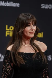 Monica Bellucci Wears Black Lace to The Invite at Locarno 2026