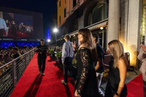 Monica Bellucci Wears Black Lace to The Invite at Locarno 2026