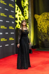Monica Bellucci Wears Black Lace to The Invite at Locarno 2026