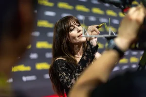 Monica Bellucci Wears Black Lace to The Invite at Locarno 2026