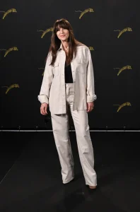 Monica Bellucci Wears Cream Denim at Kettice Premiere – August 7, 2026