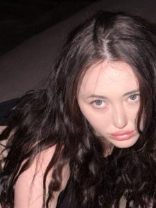 Noah Cyrus Goes Braless in a Daring Thong Bodysuit and Sheer Tights for a Desert Photo Shoot
