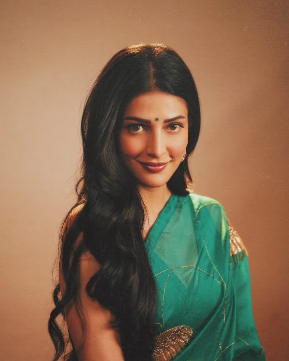 Shruti Haasan Proves That Classic Sarees Can Feel Fresh, Powerful and Trend-Forward