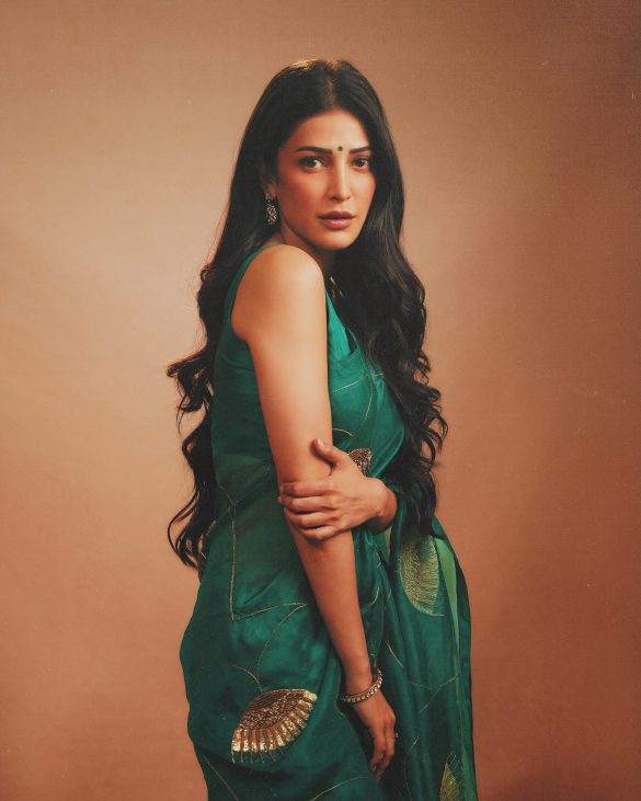 Shruti Haasan Proves That Classic Sarees Can Feel Fresh, Powerful and Trend-Forward