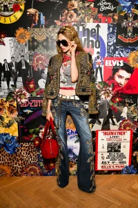 Stacey Bendet Wears Embroidered Flare Jeans at ALICE + OLIVIA Legends Celebration 33 Stacey Bendet Wears Embroidered Flare Jeans at ALICE + OLIVIA Legends Celebration